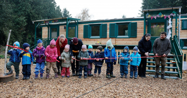 Unterkunft für die Wurzelkinder (Naturkindergarten)